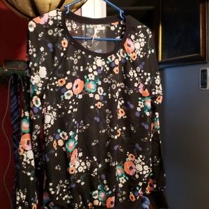 Chiffon bomber jacket blouse